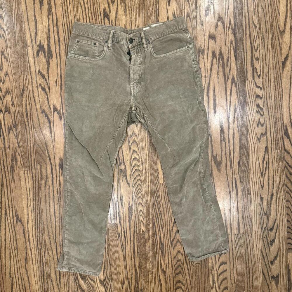 AllSaints Spitalfields Drop Crotch Corduroy Pants - Size 30